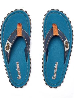 Gumbies unisex žabky ISLANDER FLIP-FLOP TRICOLOR BLUE