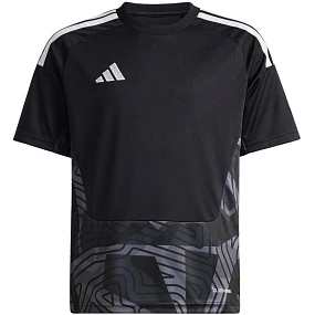 Detské tričko adidas Tiro 26 Competition Goalkeeper Jersey, čierne, KC5365 Detské tričko adidas Tiro 26 Competition Goalkeeper Jersey, čierne, KC5365