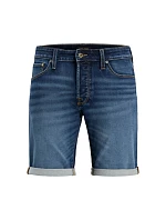 Jack&Jones krátké šortky JJIRICK JJICON I.K. SHORTS GE 132 SN 12269605 Blue Denim