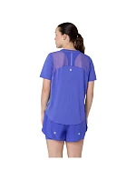 Tričko ASICS Road Fade SS 2012D420-400, modré, velikost L