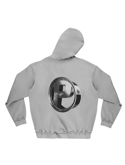 Mikina s kapucí P Zip šedá, velikost L model 22380313 Mikina s kapucí P Zip šedá, velikost L model 22380313