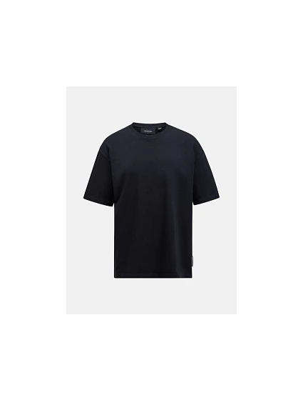 Tričko PEAK PERFORMANCE M Heavy Cotton Tee, černé Tričko PEAK PERFORMANCE M Heavy Cotton Tee, černé