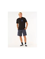 Tričko RIP CURL Vaporcool Search Stack Tee, černé Tričko RIP CURL Vaporcool Search Stack Tee, černé