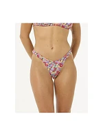 Plavky RIP CURL Las Flores High Leg Skimpy, tyrkysové Plavky RIP CURL Las Flores High Leg Skimpy, tyrkysové