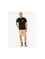 Tričko RIP CURL Wettie Passage Icon Tee, černé Tričko RIP CURL Wettie Passage Icon Tee, černé