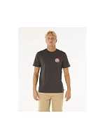 Tričko RIP CURL Wettie Passage Icon Tee, černé Tričko RIP CURL Wettie Passage Icon Tee, černé