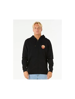 Mikina RIP CURL Wettie Passage Icon Zip Thru, černá
