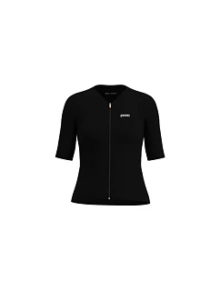 Cyklistické tričko POC W's Raceday S/S Jersey, černé
