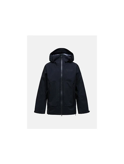 Bunda PEAK PERFORMANCE M Vislight Gore-Tex C-Knit Jacket, černá