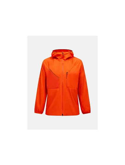 Bunda PEAK PERFORMANCE M Freelight Alpha Jacket, červená