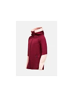 Mikina PEAK PERFORMANCE Jr Rider Essentials Zip Hood, bordová Mikina PEAK PERFORMANCE Jr Rider Essentials Zip Hood, bordová