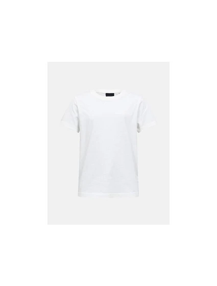 Tričko PEAK PERFORMANCE Jr Original Small Logo Tee, bílé