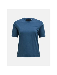 Tričko PEAK PERFORMANCE Original Small Logo Tee Women, modré