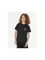 Tričko RIP CURL GRATEFUL SHRED TEE – BOY, černé Tričko RIP CURL GRATEFUL SHRED TEE – BOY, černé