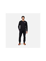 Pánské tričko ROSSIGNOL Long Sleeve Tee, černé Pánské tričko ROSSIGNOL Long Sleeve Tee, černé