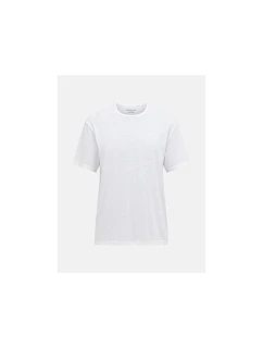 Pánské tričko PEAK PERFORMANCE M Wool-Blend Shortsleeve, bílá barva