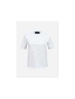 Dámské tričko PEAK PERFORMANCE W Original Small Logo Tee, bílá barva