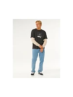 Pánské tričko RIP CURL Inner Visions Smashed L/S Tee, černé Pánské tričko RIP CURL Inner Visions Smashed L/S Tee, černé