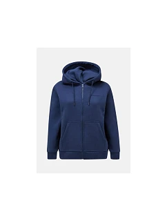 Mikina Peak Performance W Original Small Logo Zip, modrá