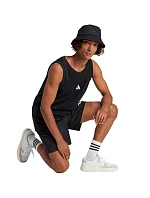 Pánské tričko adidas Essentials Small Logo Tank, černé, JE8986 Pánské tričko adidas Essentials Small Logo Tank, černé, JE8986