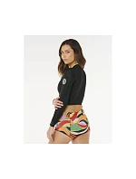 Dámska bunda RIP CURL G-Bomb 1.5 Ls Fz Crop Jkt, čierna
