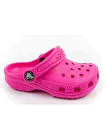 Dětské sandály Crocs Classic Clog T, růžové, pohodlné, módní