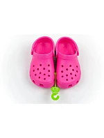 Dětské sandály Crocs Classic Clog T, růžové, pohodlné, módní