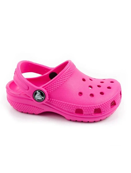 Dětské sandály Crocs Classic Clog T, růžové, pohodlné, módní