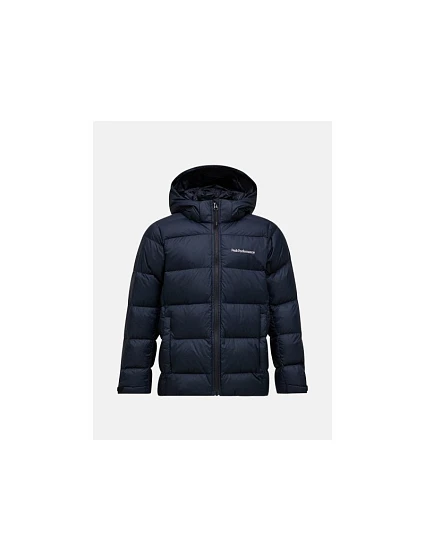 Bunda PEAK PERFORMANCE Jr Frost Down Puffer Jacket, čierna Bunda PEAK PERFORMANCE Jr Frost Down Puffer Jacket, čierna