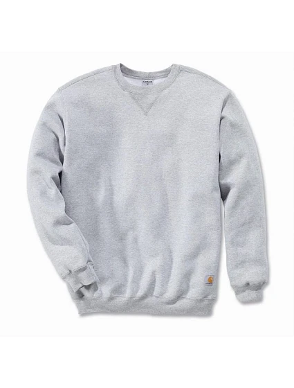 Mikina Carhartt Midweight s okrúhlym výstrihom, sivá melírovaná Mikina Carhartt Midweight s okrúhlym výstrihom, sivá melírovaná