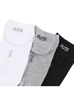 Ponožky Puma Sneaker Plain, balenie po 3 kusoch, sivé, biele, čierne 938624 17