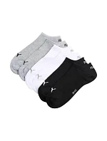 Ponožky Puma Sneaker Plain, balenie po 3 kusoch, sivé, biele, čierne 938624 17