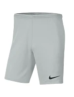 Dětské kraťasy Nike Dry Park III NB K, šedé, BV6865 097