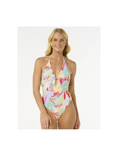 Jednodielne plavky RIP CURL Cala Vadella Cheeky One Piece, tyrkysové
