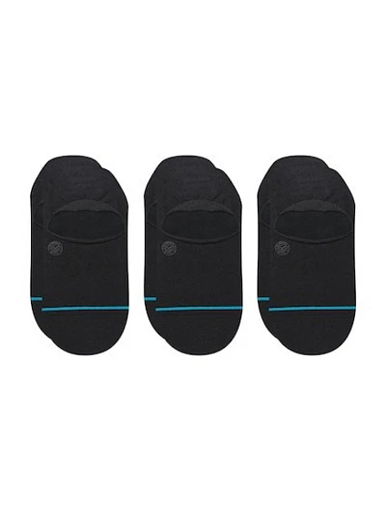 Stance Icon No Show 3 Pack – ponožky do tenisek, černé, 3 páry Stance Icon No Show 3 Pack – ponožky do tenisek, černé, 3 páry