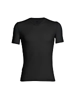 Icebreaker 103661001 Tričko Výstřih u krku Krátký rukáv Lycra, merino vlna, nylon