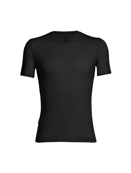 Icebreaker 103661001 Tričko Výstřih u krku Krátký rukáv Lycra, merino vlna, nylon