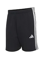 Pánské šortky adidas Essentials 3-Stripes French Terry, černé, KY6545