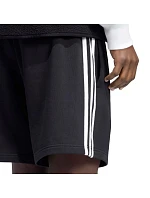 Pánské šortky adidas Essentials 3-Stripes French Terry, černé, KY6545
