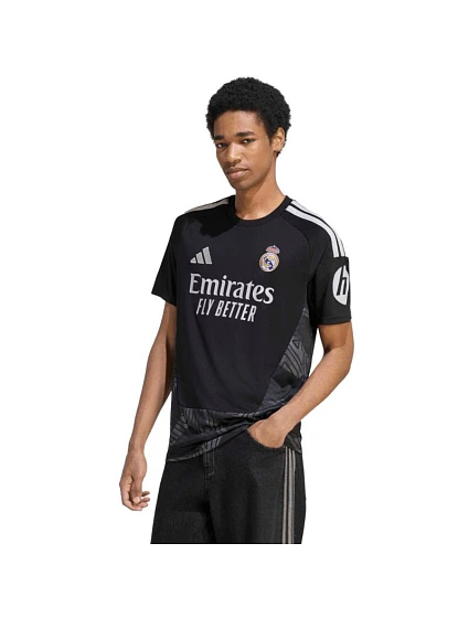 Pánské tričko adidas Real Madrid 26/27 Home Goalkeeper Jersey, černé, KC3988 Pánské tričko adidas Real Madrid 26/27 Home Goalkeeper Jersey, černé, KC3988