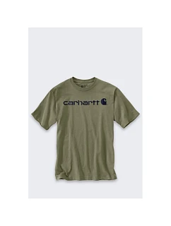 Tričko Carhartt Dearborn Relaxed Logo DUSTY OLIV