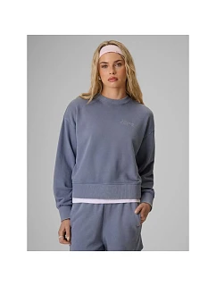 Dámská mikina z fleece s pravidelným střihem bez kapuce 4F 4FRAW26TSWSF3105-32S