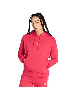 Dámská mikina adidas Essentials Small Logo Feel Cozy, růžová, KF8401