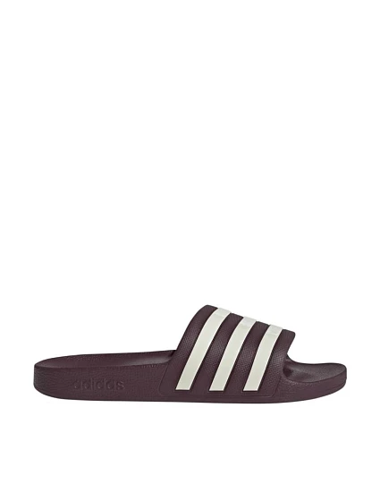 Žabky adidas Adilette Aqua v barvě bordó KJ7353