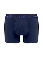 Puma boxerky, pánské spodky Boxershorts, balení po 3 kusech, modré, tmavě modré