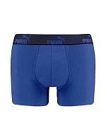 Puma boxerky, pánské spodky Boxershorts, balení po 3 kusech, modré, tmavě modré