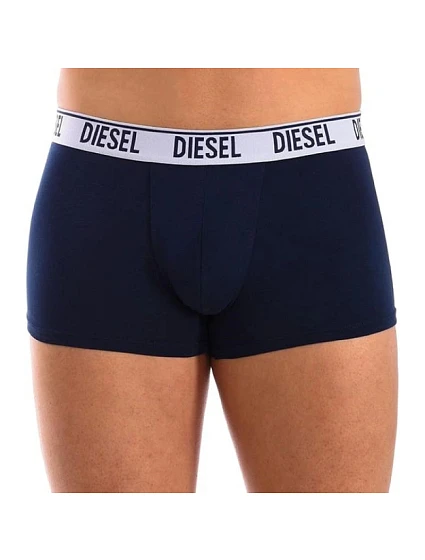 – pánské boxerky 3 ks v modré, bavlněné model 22390377 - Diesel