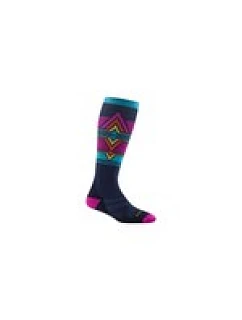 Dámské ponožky z merino vlny Darn Tough Echo OTC Midweight with Cushion – eclipse, velikost: M