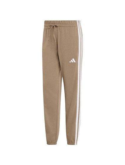 Dámske nohavice adidas Essentials 3-Stripes French Terry Cuffed, béžové, KF8338, dámske Dámske nohavice adidas Essentials 3-Stripes French Terry Cuffed, béžové, KF8338, dámske