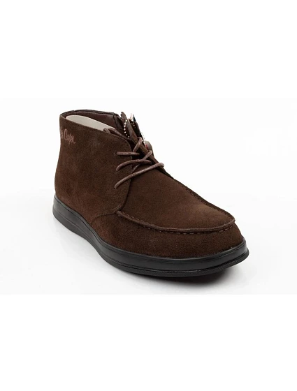 buty męskie skórzane brązowe na model 22556217 - Lee Cooper buty męskie skórzane brązowe na model 22556217 - Lee Cooper